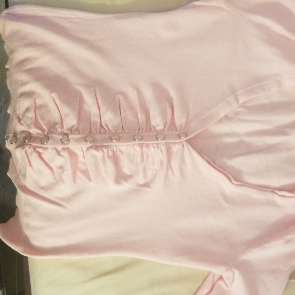 Pink cardigan